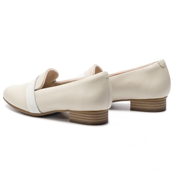 clarks ivory shoes